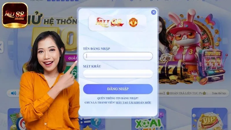3 bước đăng nhập MU88 đơn giản, dễ hiểu cho người mới